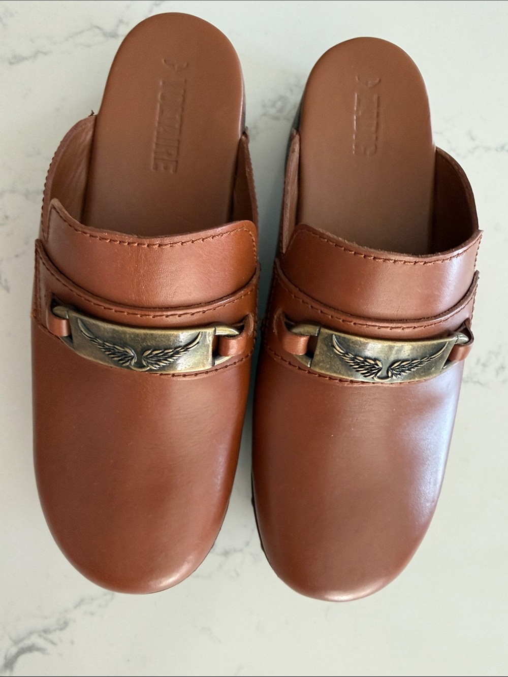 Zadig & Voltaire clogs with Brass Accent